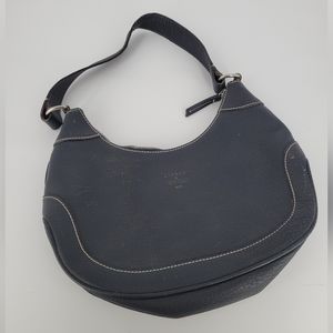 Dooney & Bourke Black Pebbled Leather Handbag